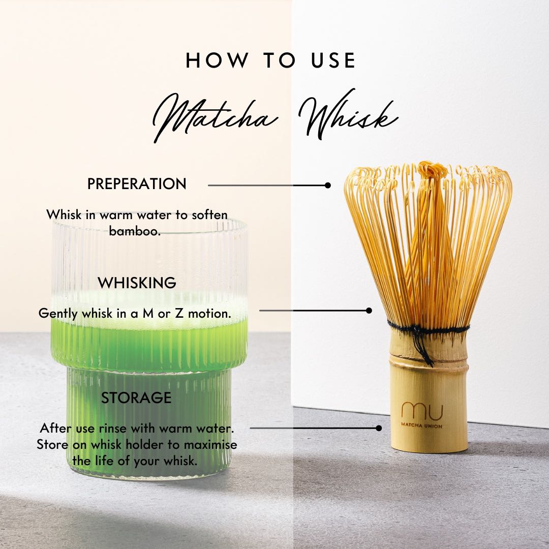 Matcha Whisk and How to Care For It