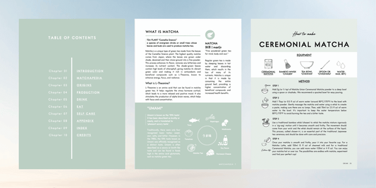 Little eBook of Matcha - a guide to the iconic green tea.