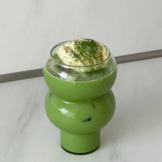 Cold Whisked Vanilla-Coconut Matcha
