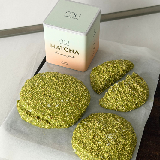 4-ingredient Matcha Quinoa Crunch Bites