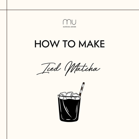 How to make Iced Matcha
