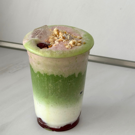 Cherry Cheesecake Matcha