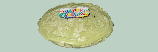 Birthday Matcha Cheesecake - A Zenful Delight to Celebrate!