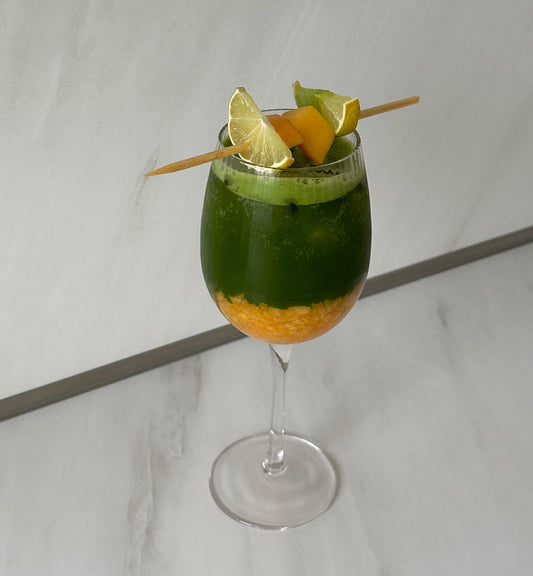 Matcha Persimmon Mocktail