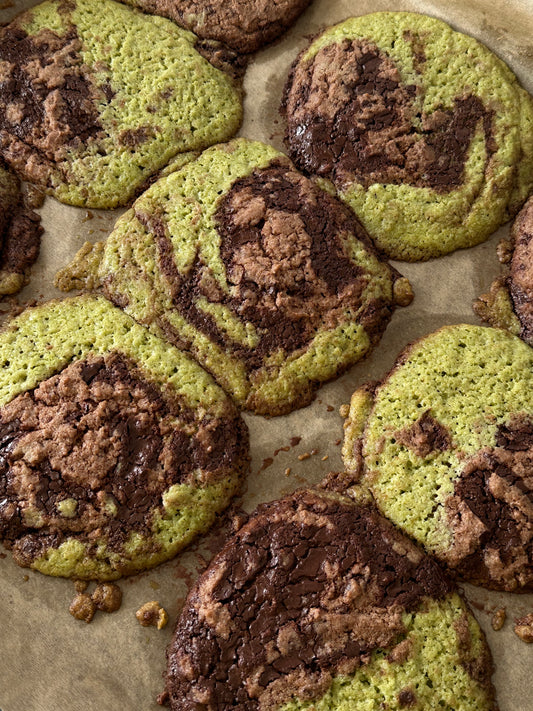 Matcha Chocolate Cookies