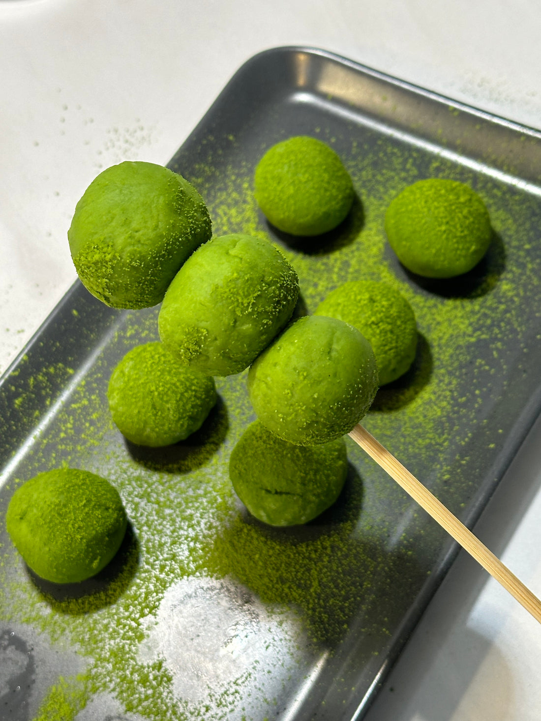 Matcha Milk Balls