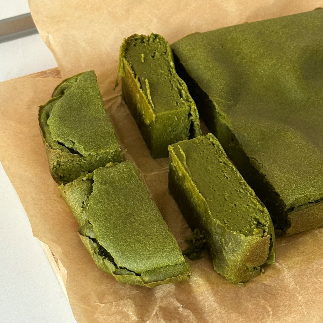 Matcha Apple Cake