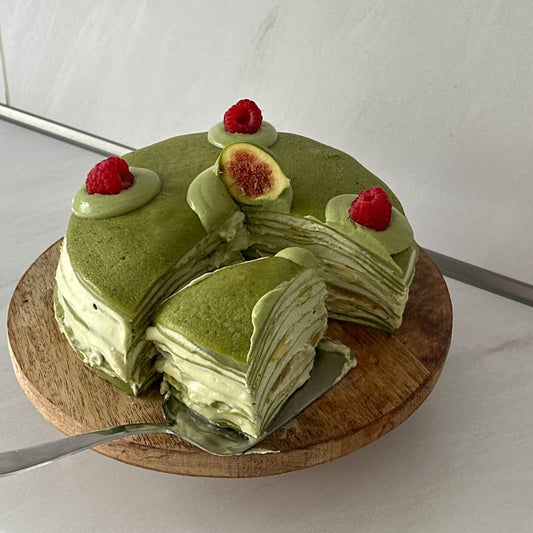 Matcha Crêpe Cake
