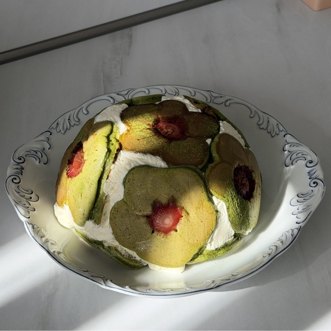 Matcha Pancake Cake