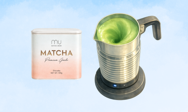 How to make Matcha Latte using a Milk Frother