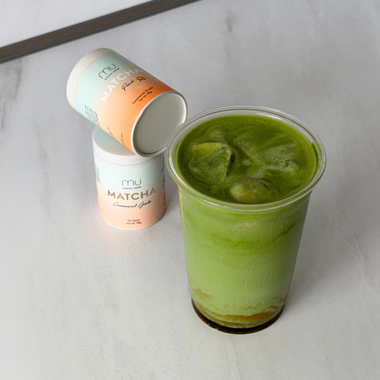 Peach Cobbler Matcha