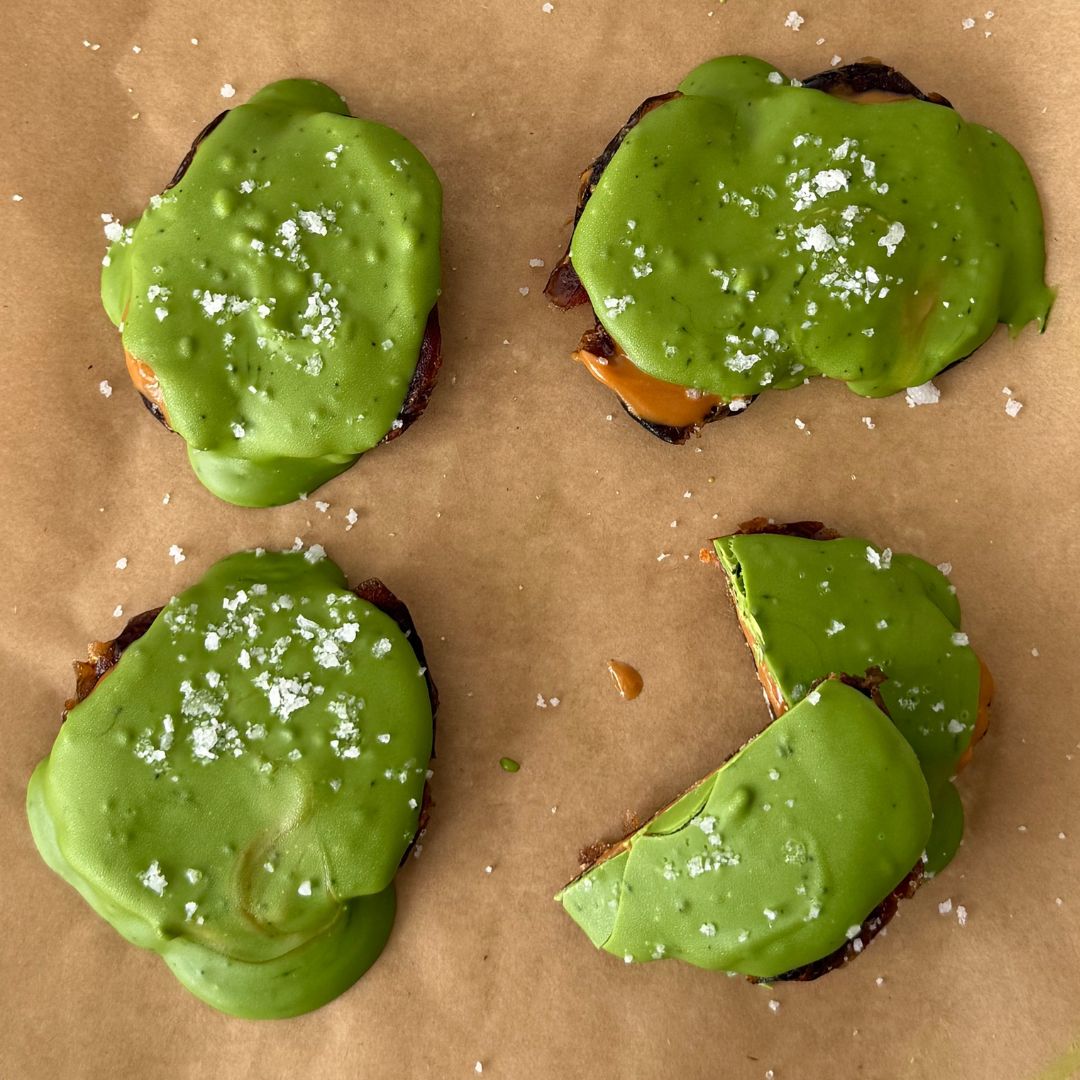 Smashed Matcha Dates