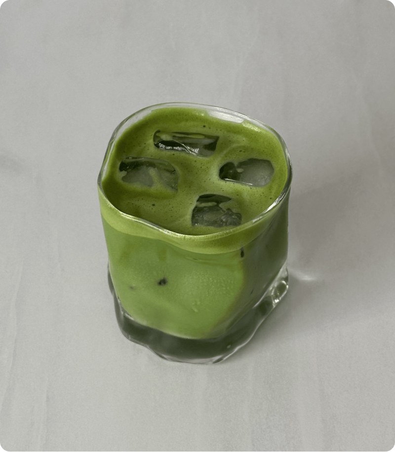 ICED MATCHA LATTE