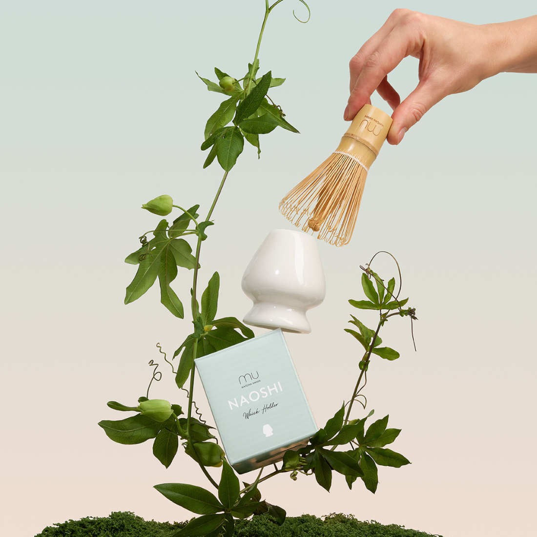  Matcha-Bambusbesen