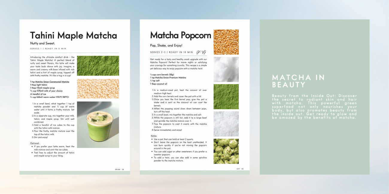 Little Book of Matcha - a guide to the iconic green tea.